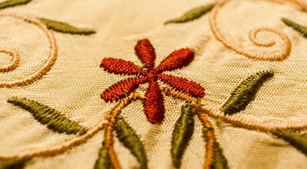 Elegant Embroidered Organza Silk Saree